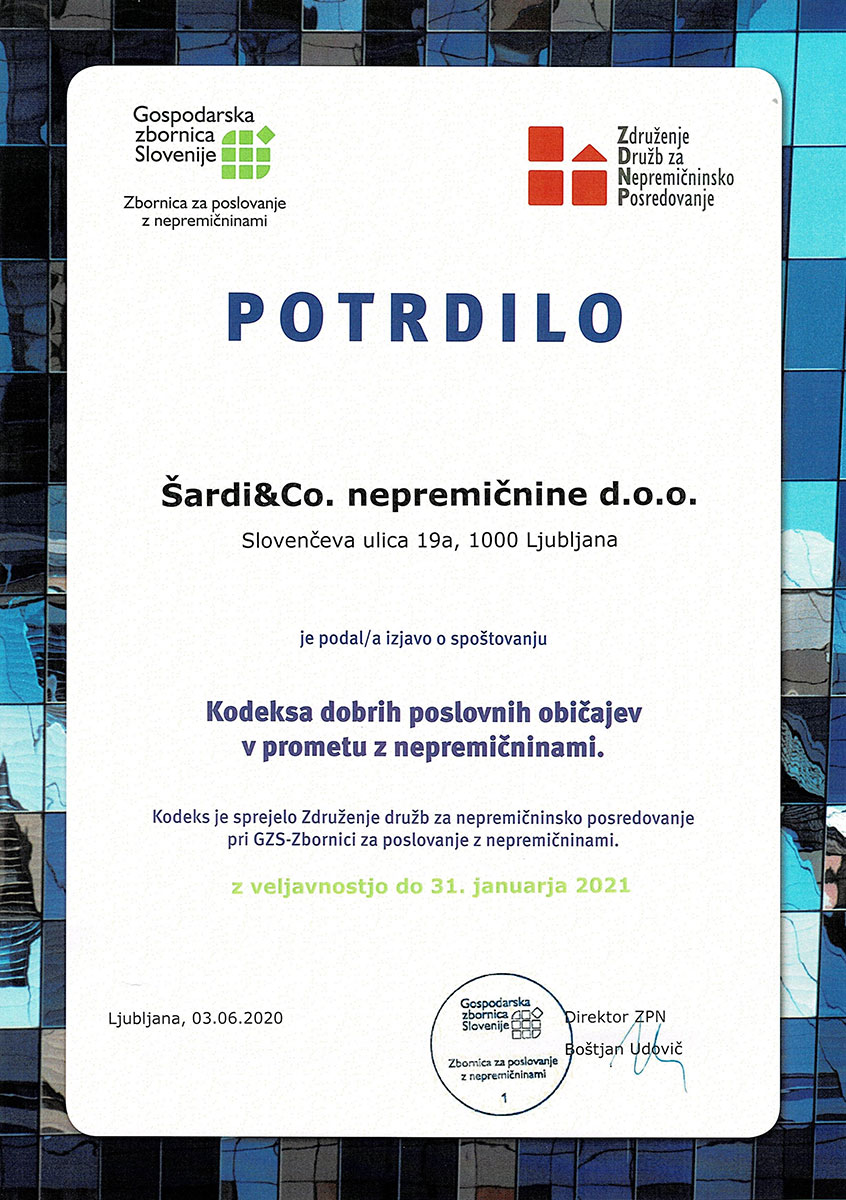 potrdilo